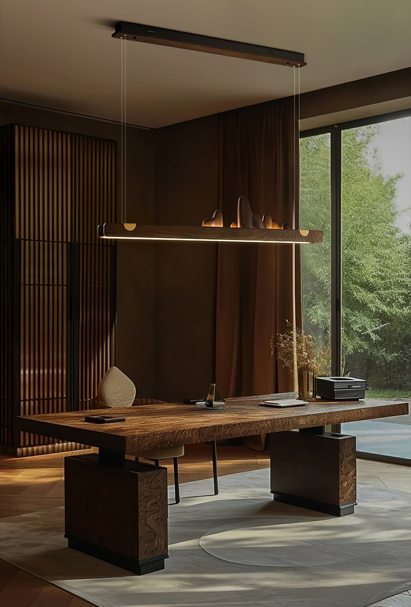 Daniel Modern Wood Pendant Light - Blowlighting