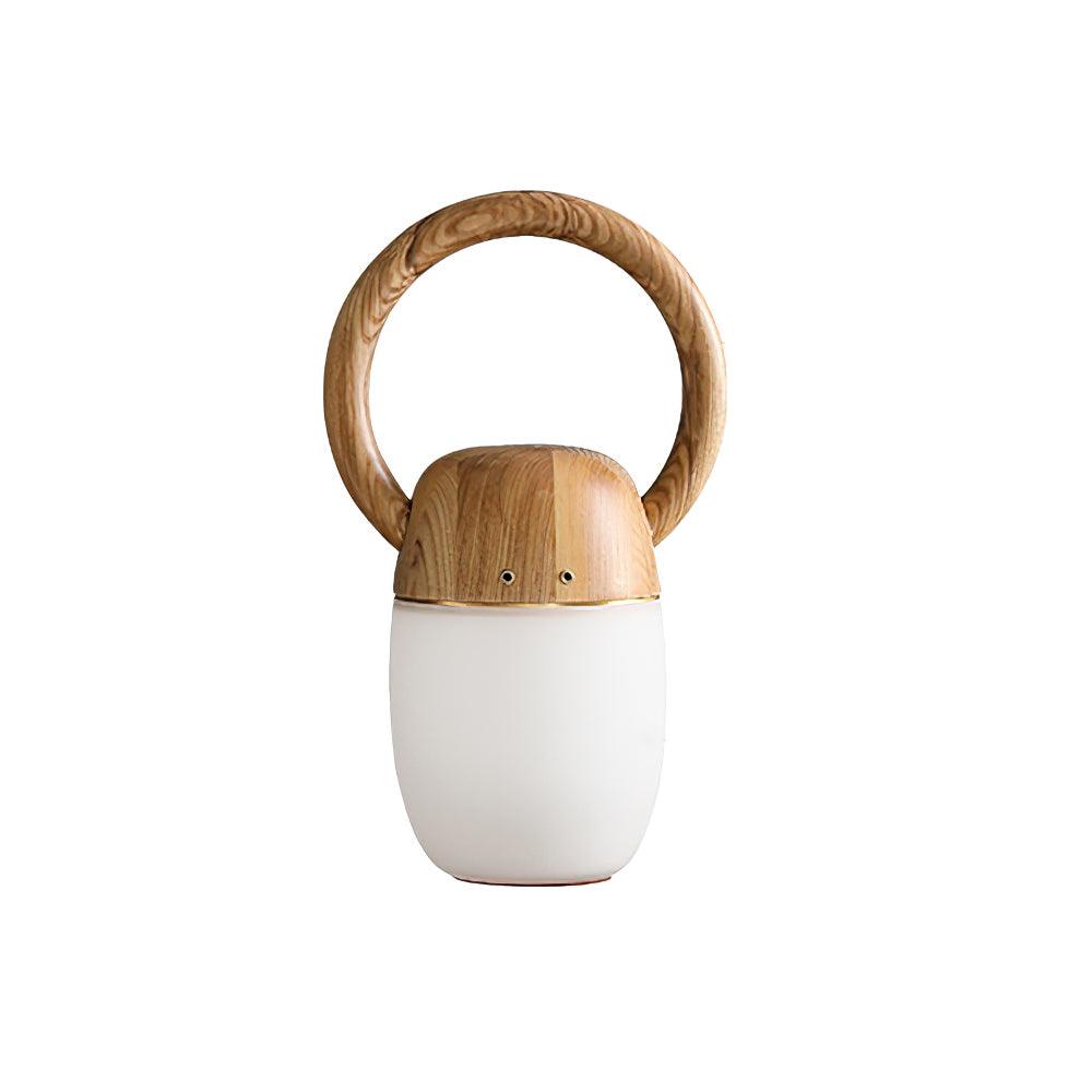 Gina Minimalist Wood Table Lamp - Blowlighting
