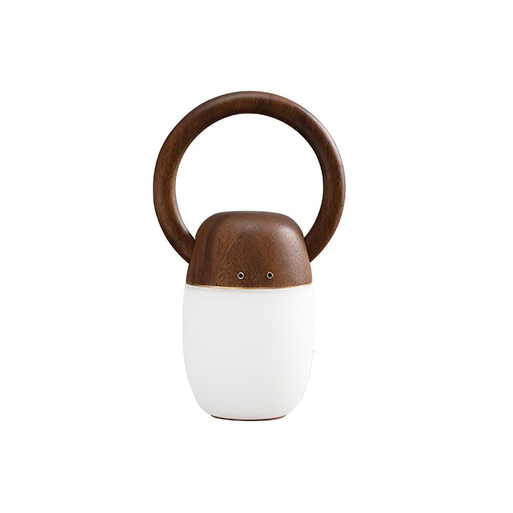 Gina Minimalist Wood Table Lamp - Blowlighting