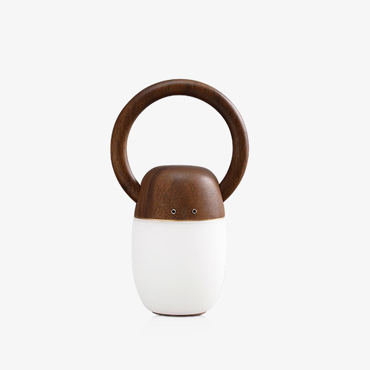 Gina Minimalist Wood Table Lamp - Blowlighting