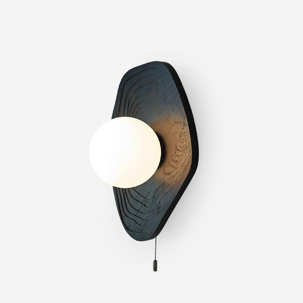 Baker Minimalist Wood Wall Light