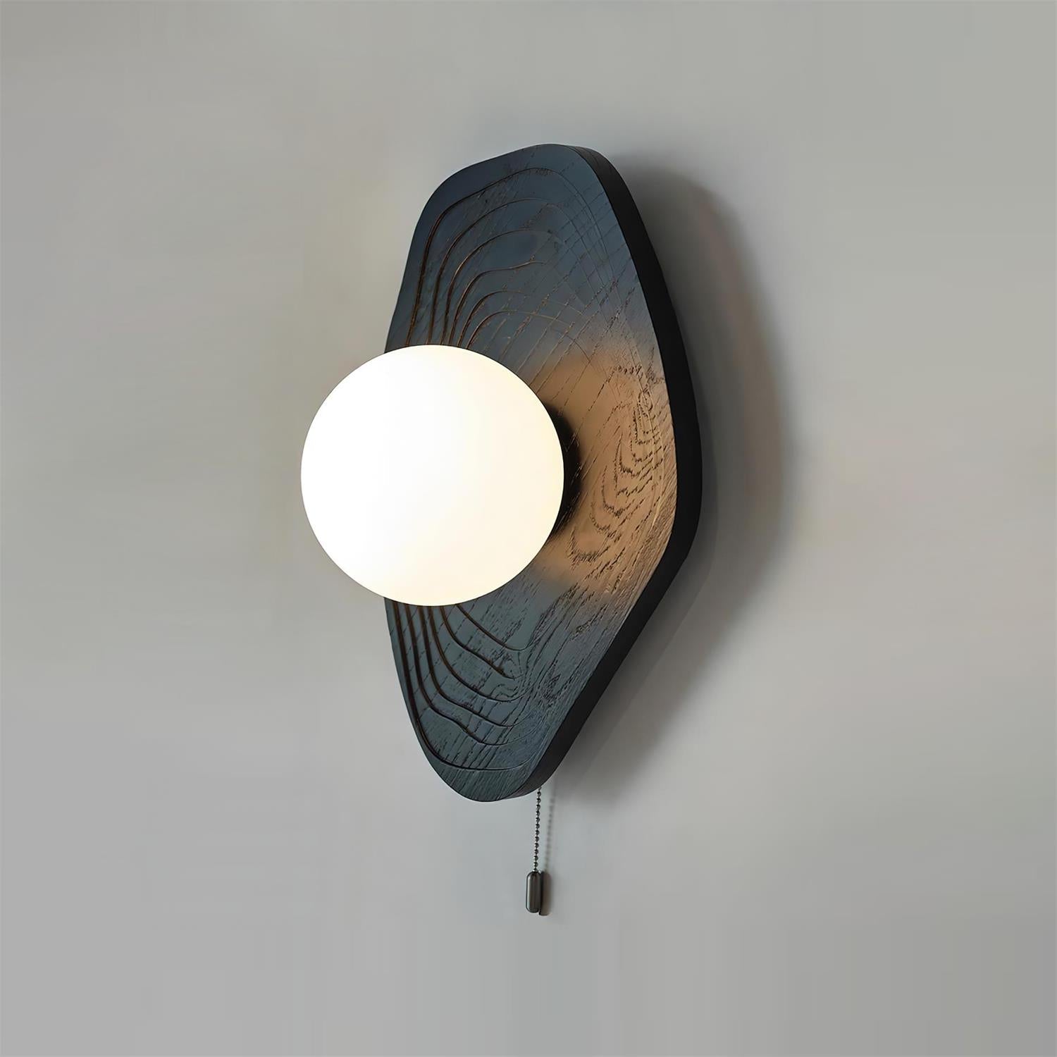 Baker Minimalist Wood Wall Light