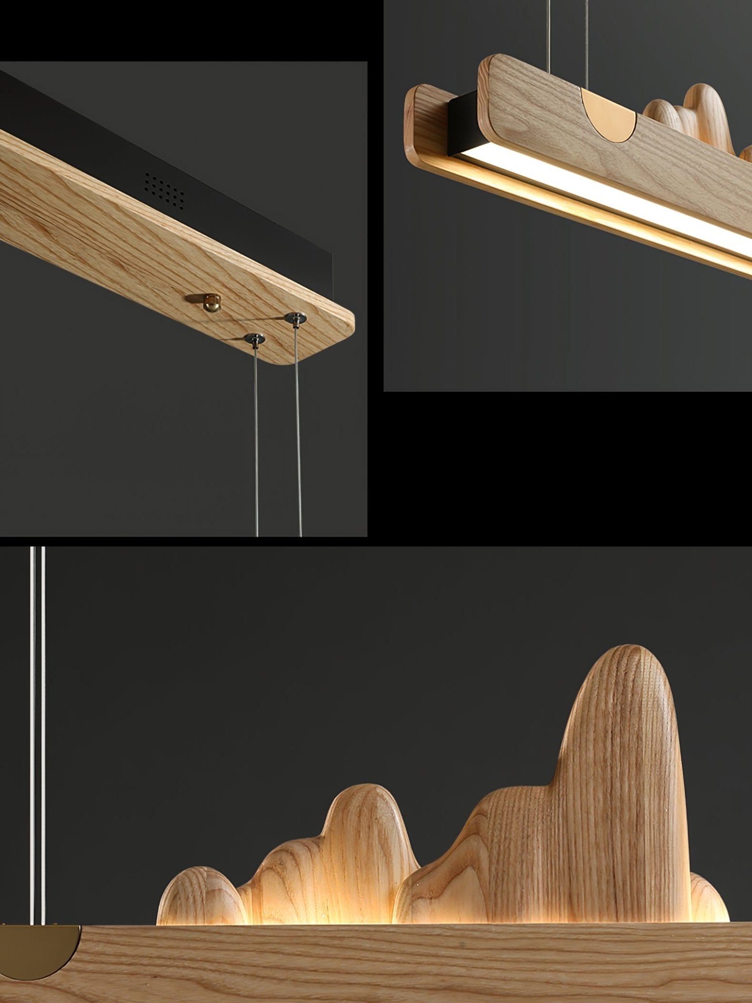 Daniel Modern Wood Pendant Light - Blowlighting