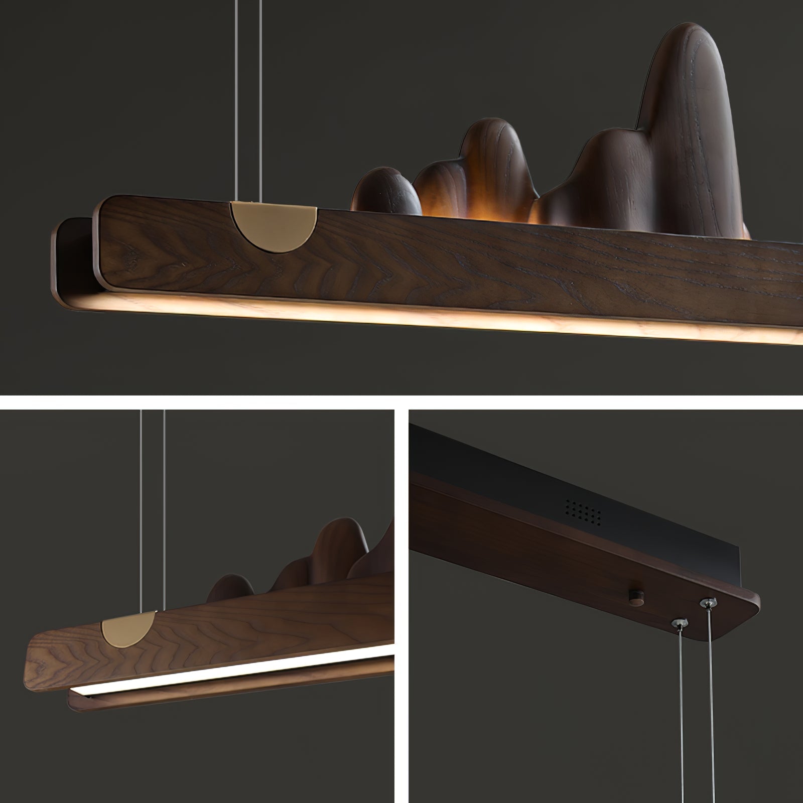 Daniel Modern Wood Pendant Light - Blowlighting