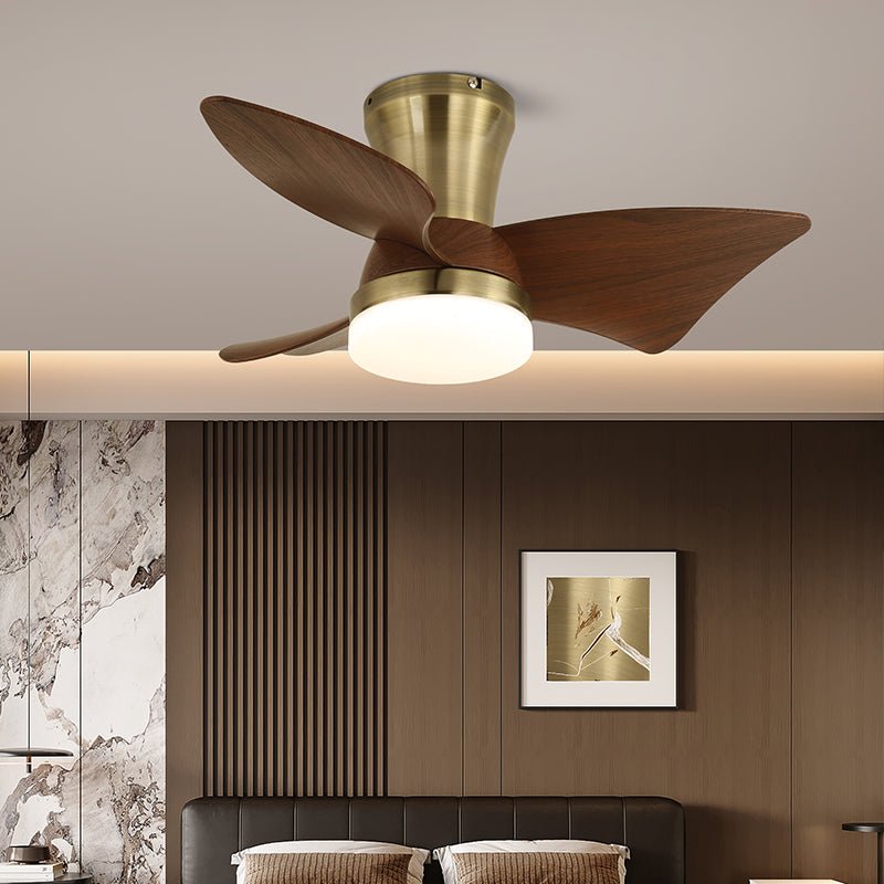 Arden Minimalist Wood Ceiling Fan Light - Blowlighting