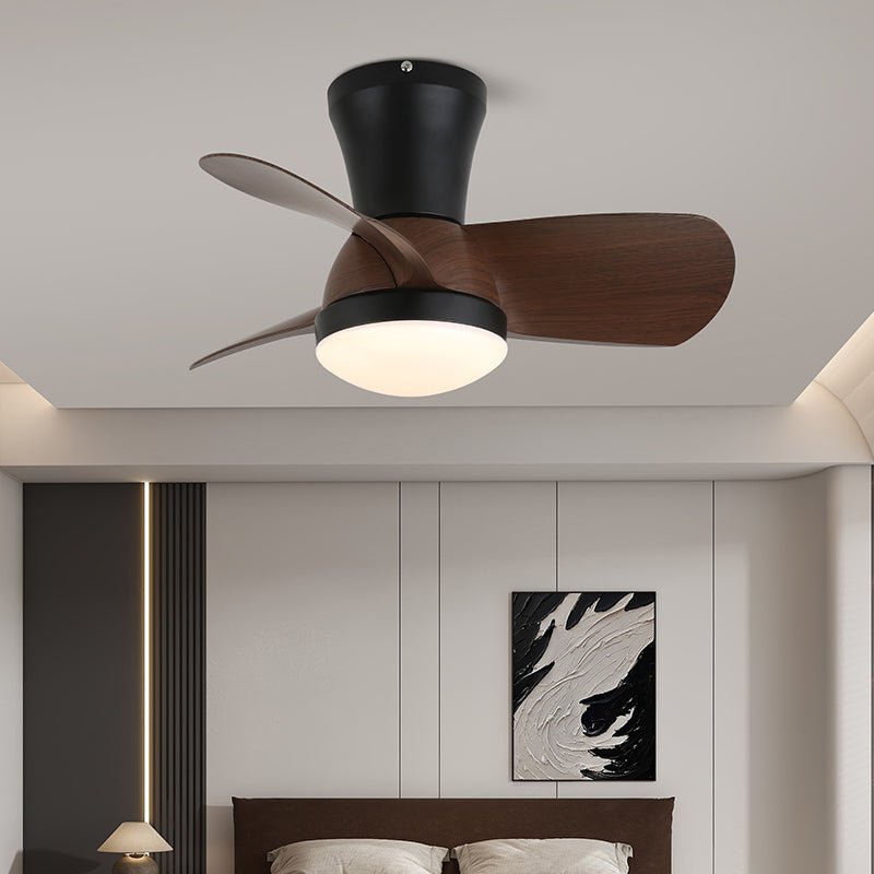 Arden Minimalist Wood Ceiling Fan Light - Blowlighting