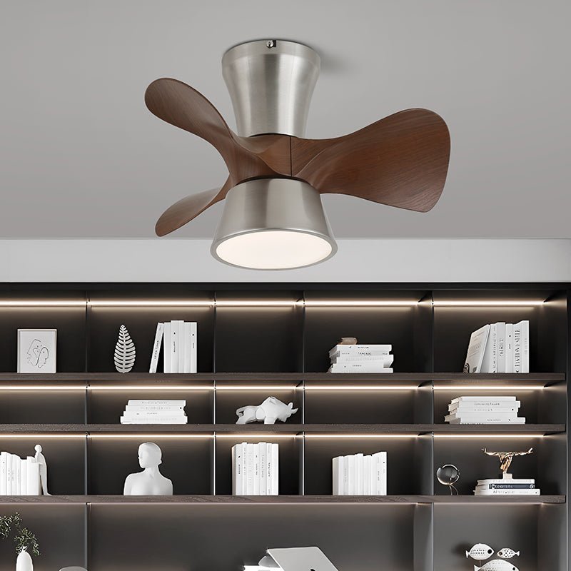 Arden Minimalist Wood Ceiling Fan Light - Blowlighting
