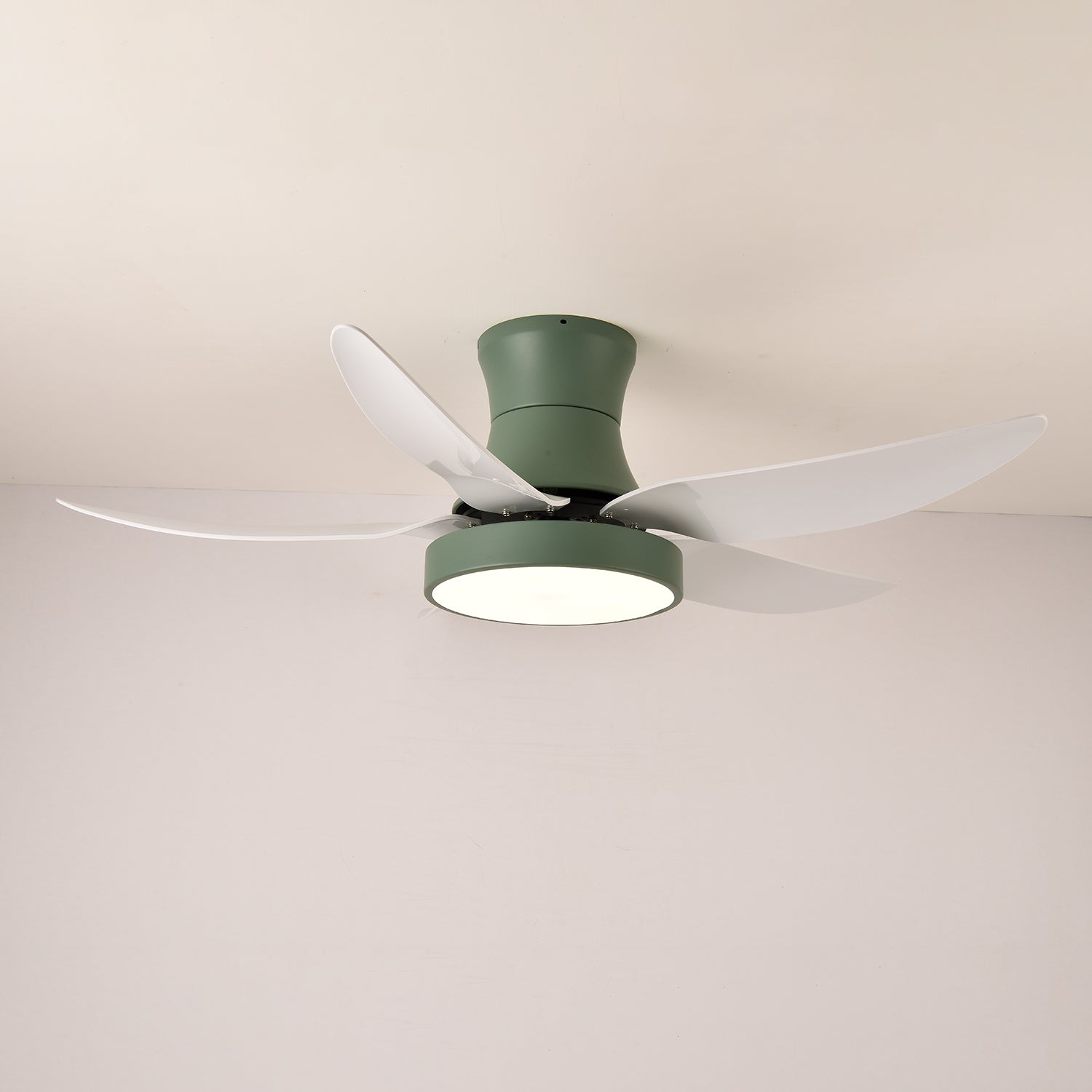 Aveline Modern Black Ceiling Fan Light - Blowlighting