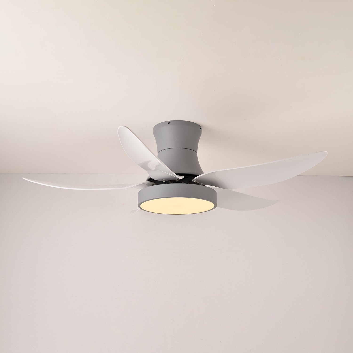 Aveline Modern Black Ceiling Fan Light - Blowlighting