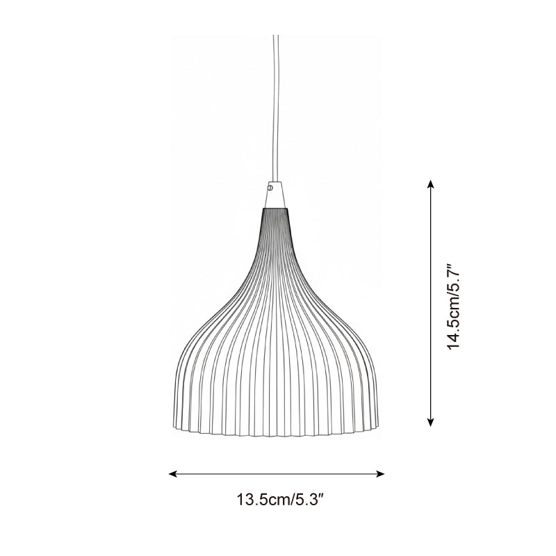 Fluita Flare Acrylic Pendant Lamp