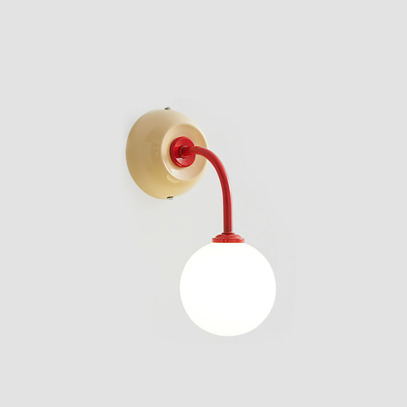 Zesta Modern Glass Wall Light