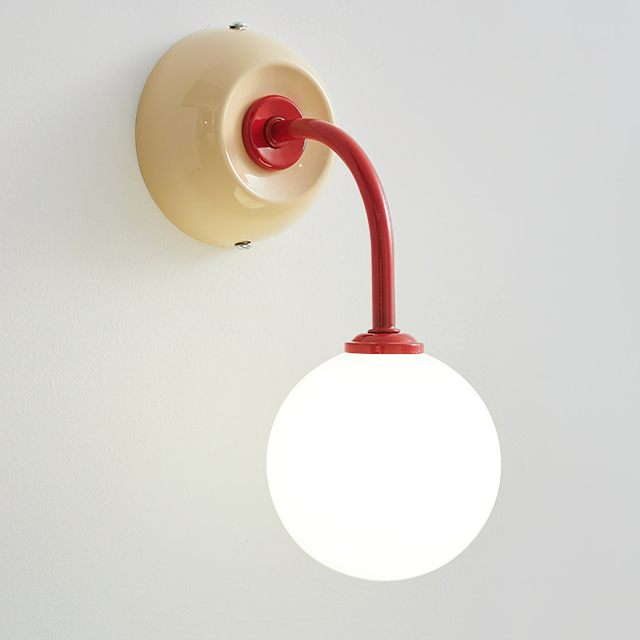 Zesta Modern Glass Wall Light