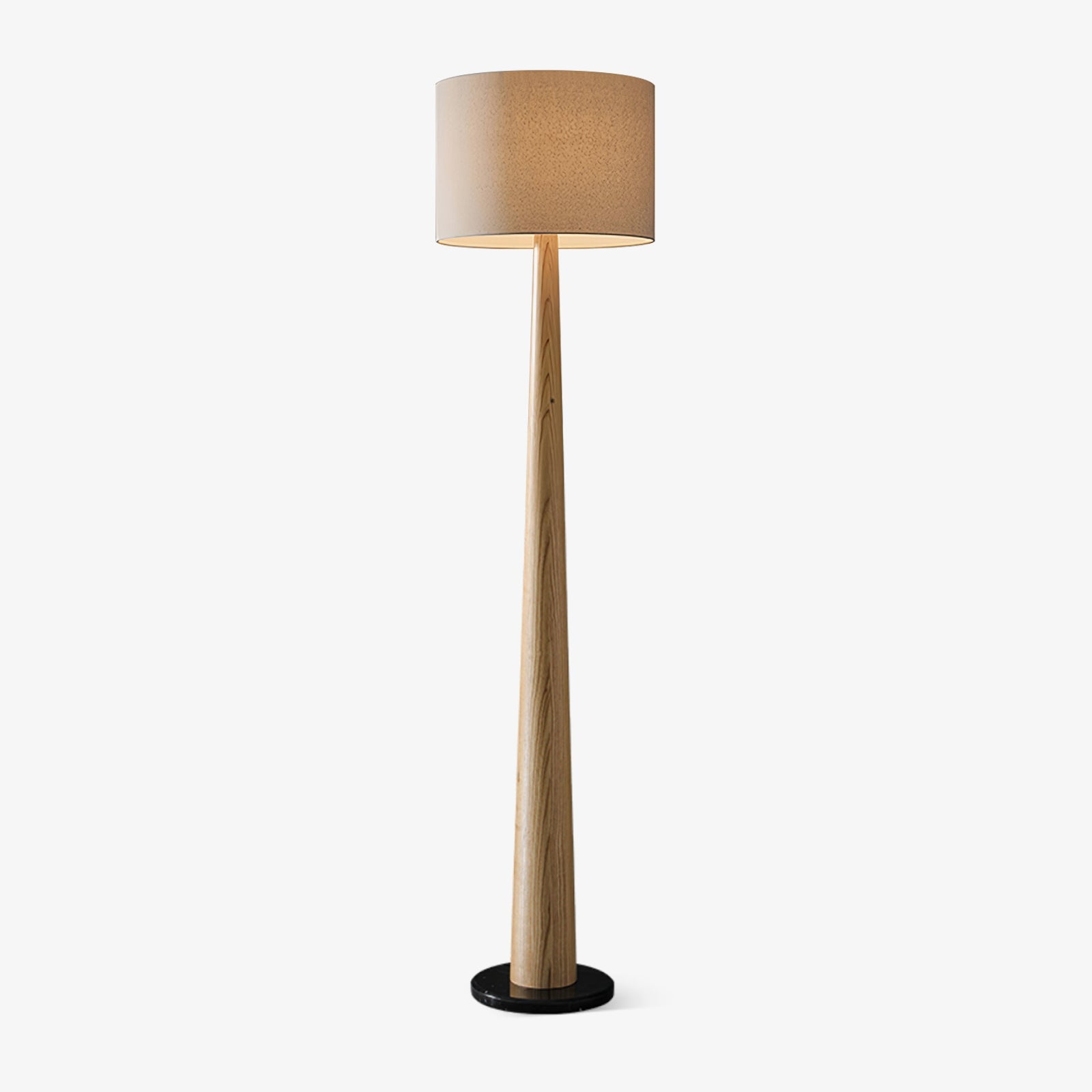 Ersilir Cylindrical Wood Floor Lamp - Blowlighting