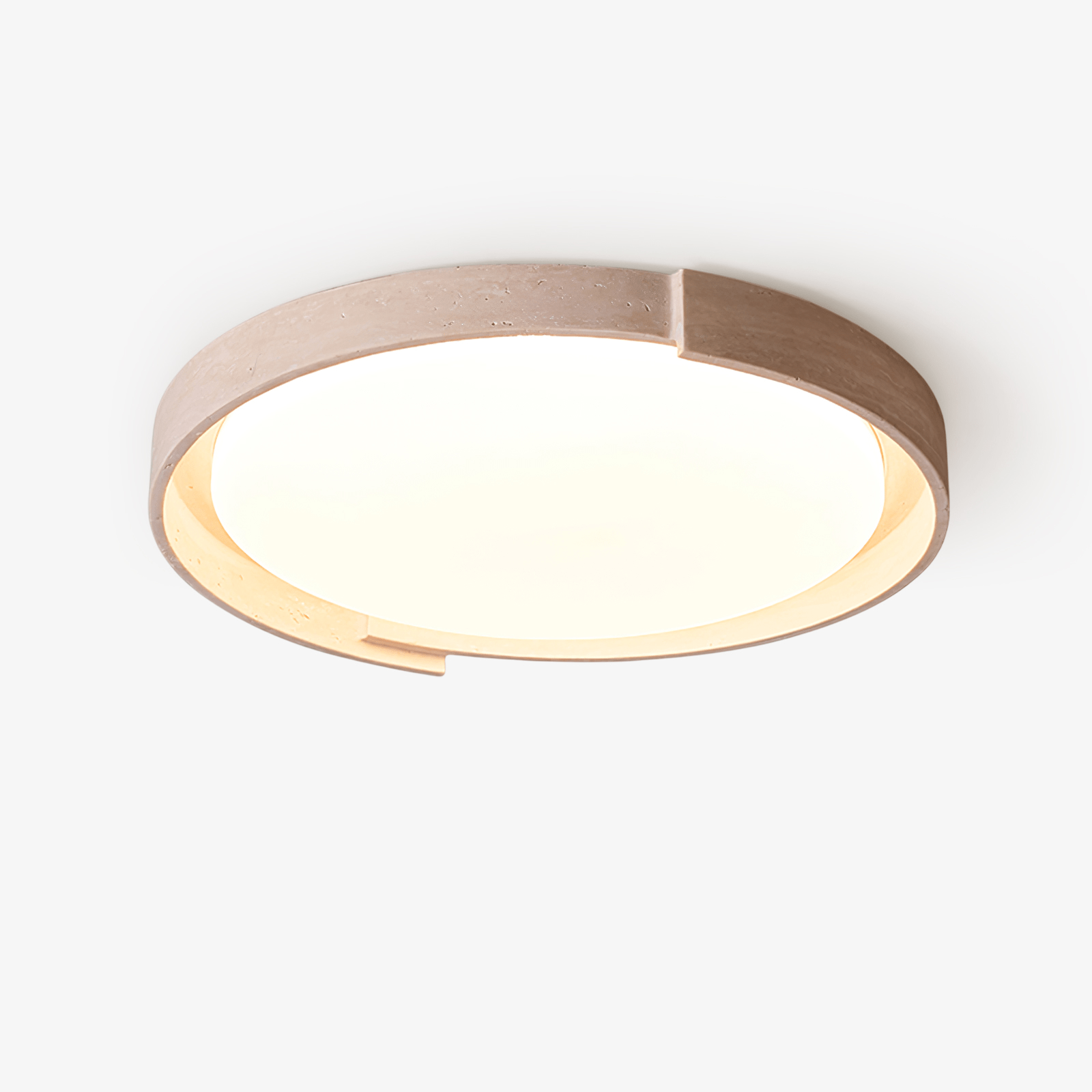 Zevinarae Travertine Ceiling Light - Blowlighting
