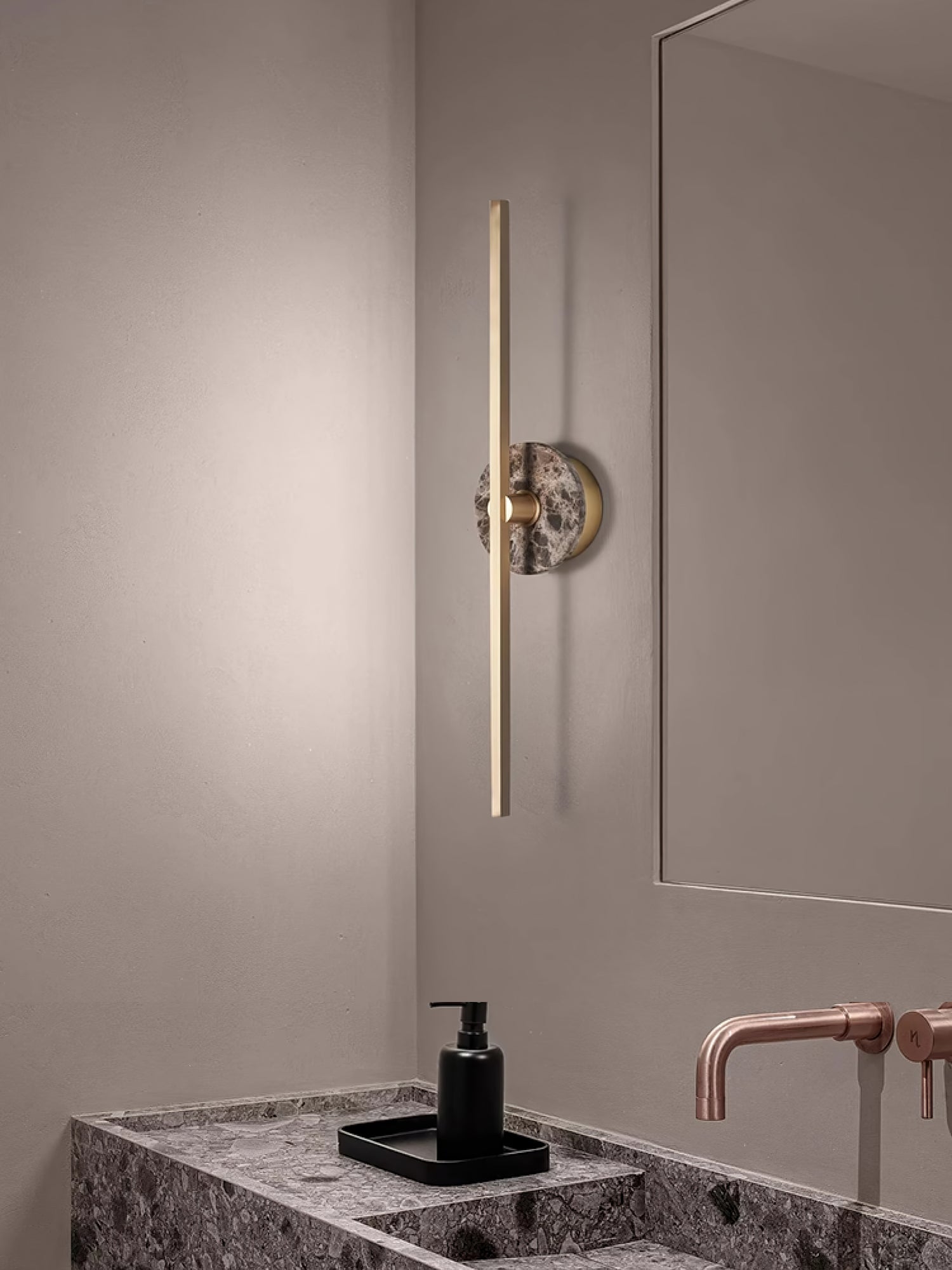 Elmarir Linear Alabaster Wall Light - Blowlighting