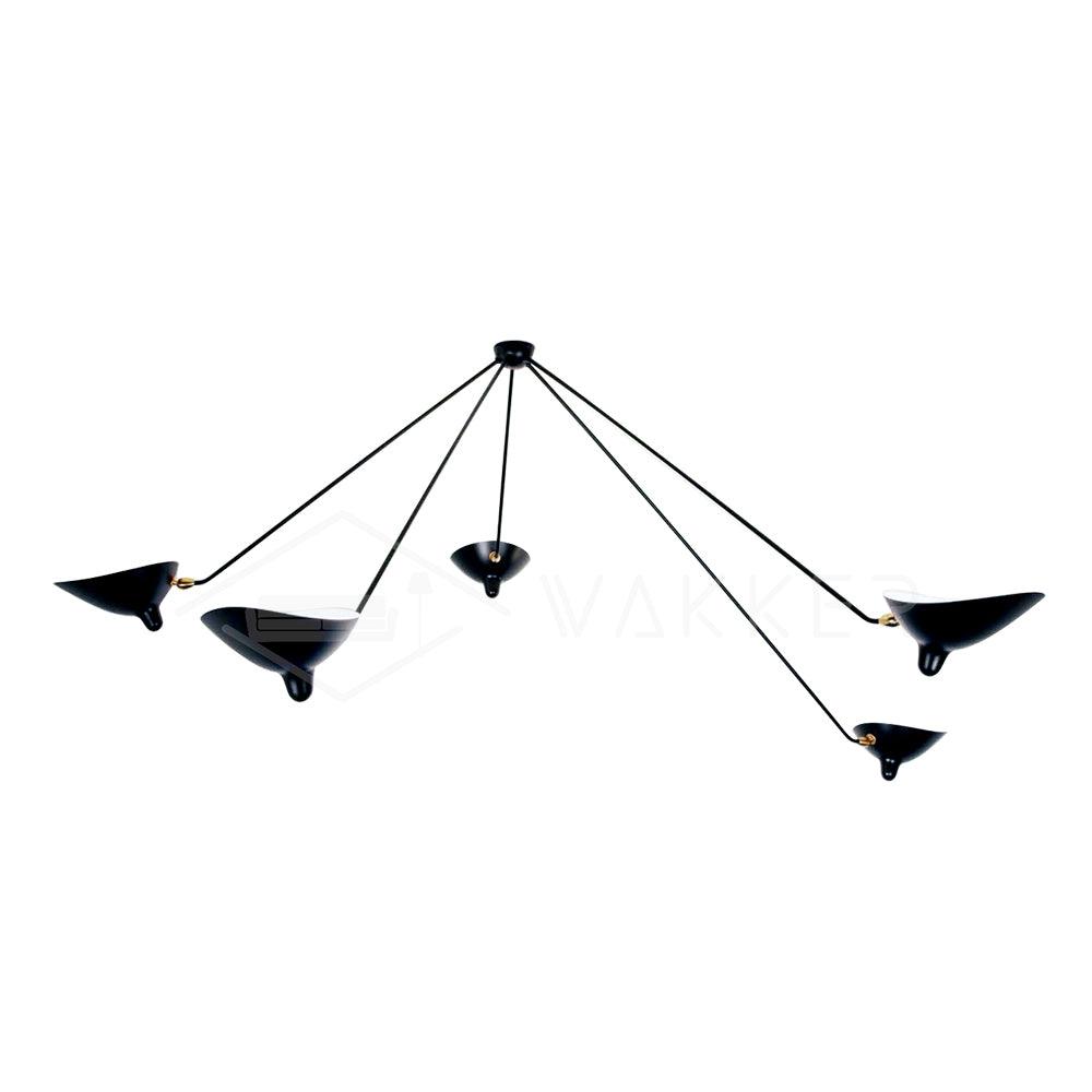 Serge Mouille Ceiling Lamp B - Blowlighting