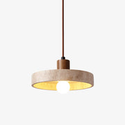 Evvynor Travertine Pendant Light - Blowlighting