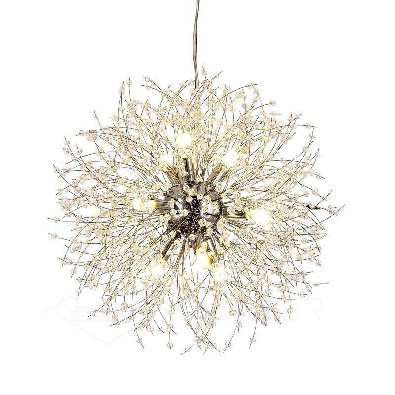 Crystal Dandelion Chandelier - Blowlighting