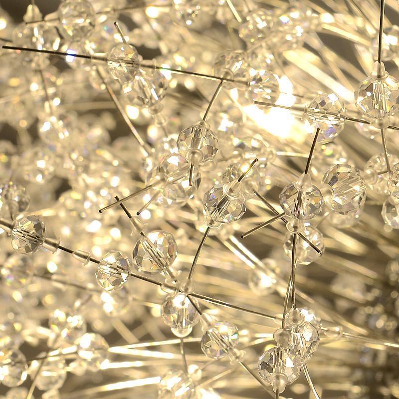 Crystal Dandelion Chandelier - Blowlighting