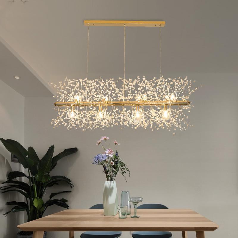 Crystal Dandelion Chandelier - Blowlighting