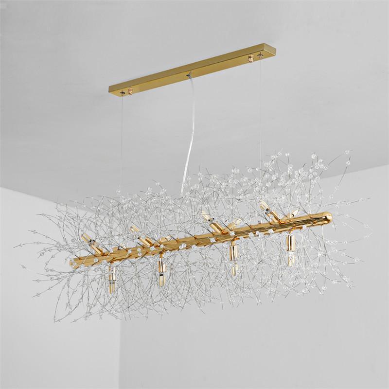 Crystal Dandelion Chandelier - Blowlighting