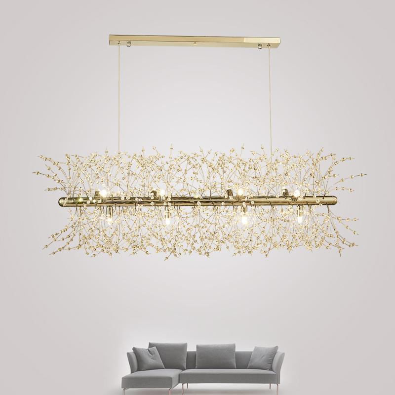Crystal Dandelion Chandelier - Blowlighting