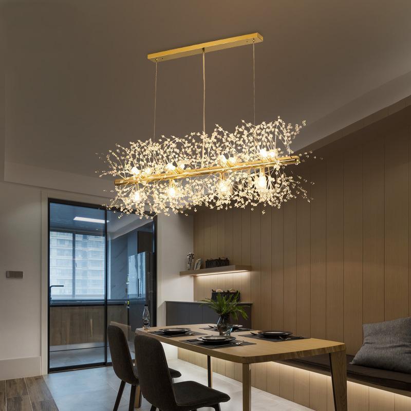 Crystal Dandelion Chandelier - Blowlighting