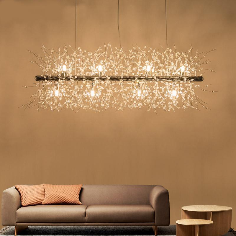 Crystal Dandelion Chandelier - Blowlighting