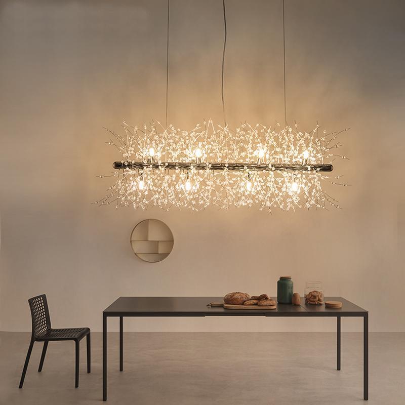 Crystal Dandelion Chandelier - Blowlighting