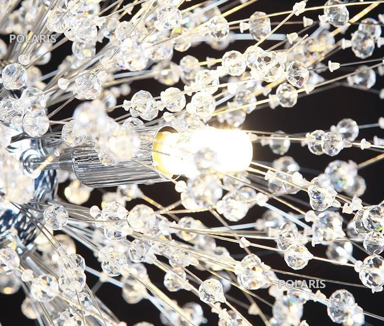 Crystal Dandelion Chandelier - Blowlighting