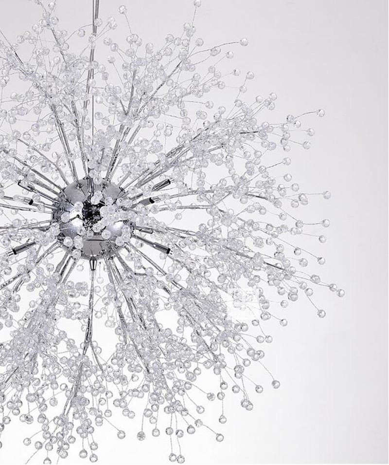 Crystal Dandelion Chandelier - Blowlighting