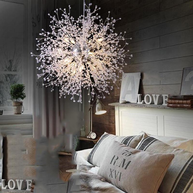 Crystal Dandelion Chandelier - Blowlighting