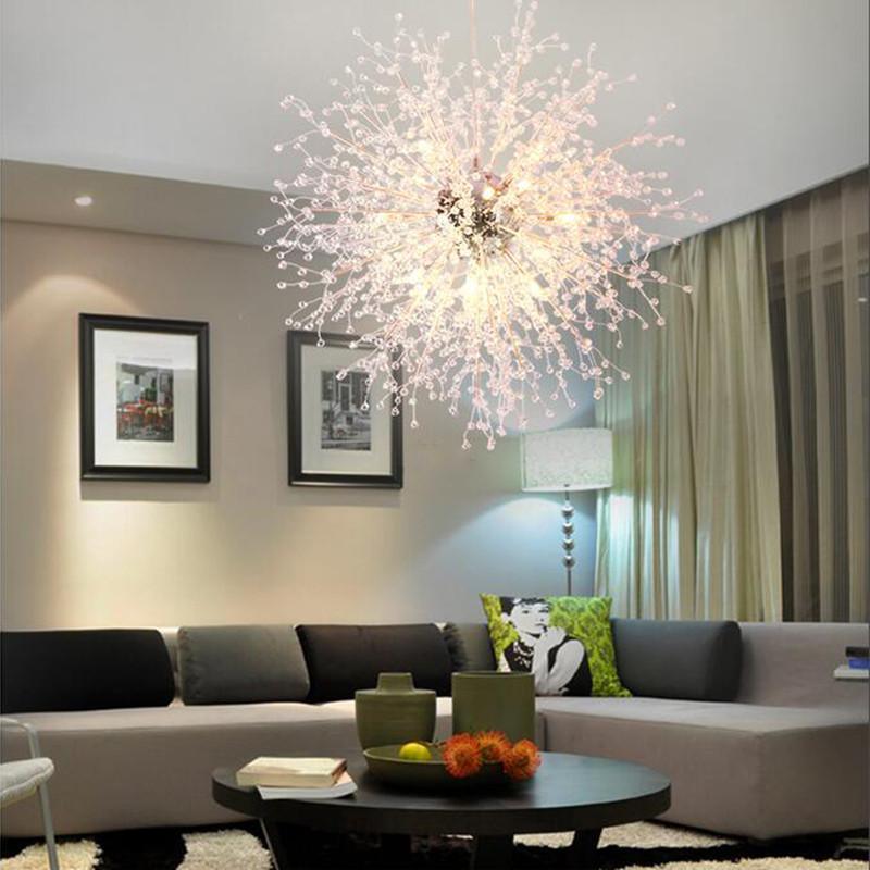 Crystal Dandelion Chandelier - Blowlighting