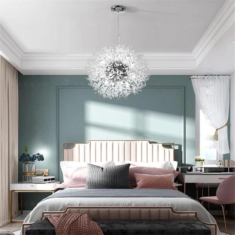 Crystal Dandelion Chandelier - Blowlighting
