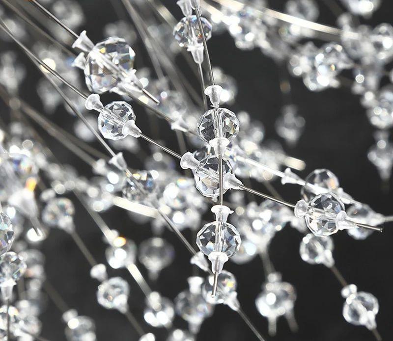 Crystal Dandelion Chandelier - Blowlighting