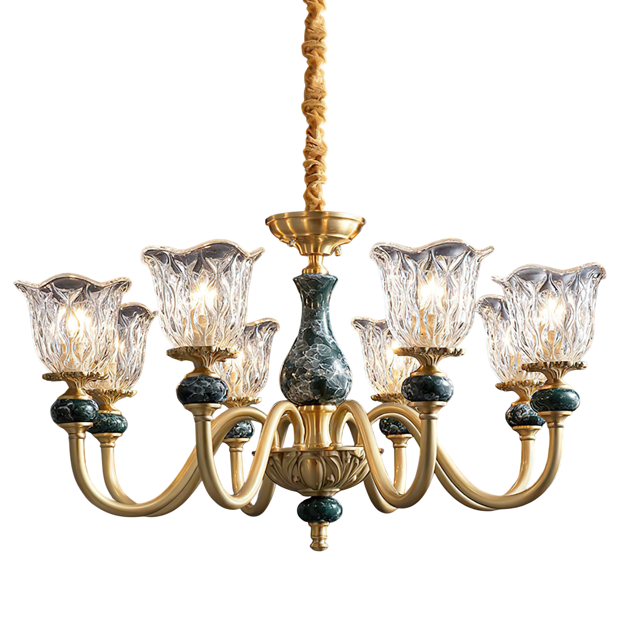 Dieppe Luxury Glass Chandelier