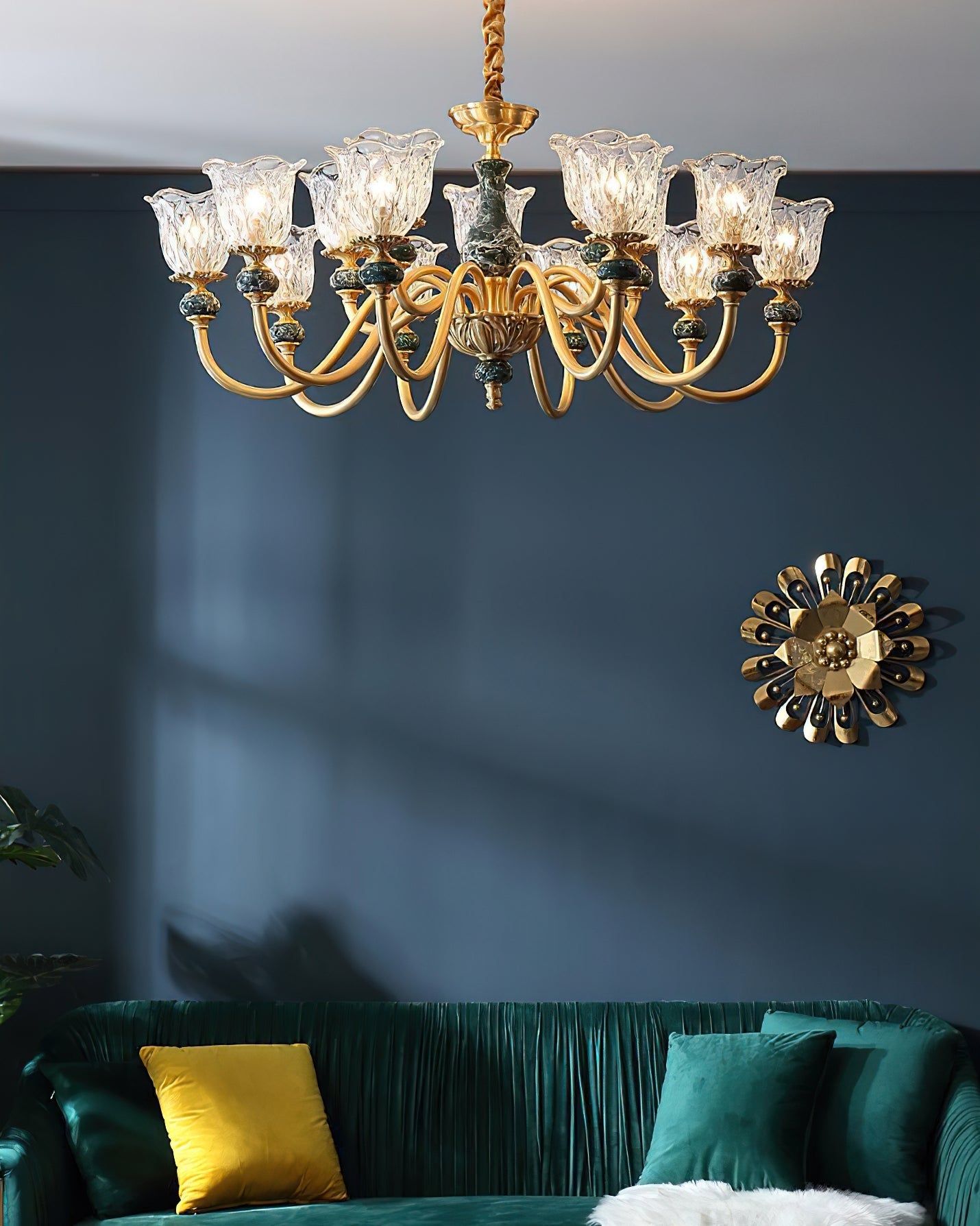 Dieppe Luxury Glass Chandelier