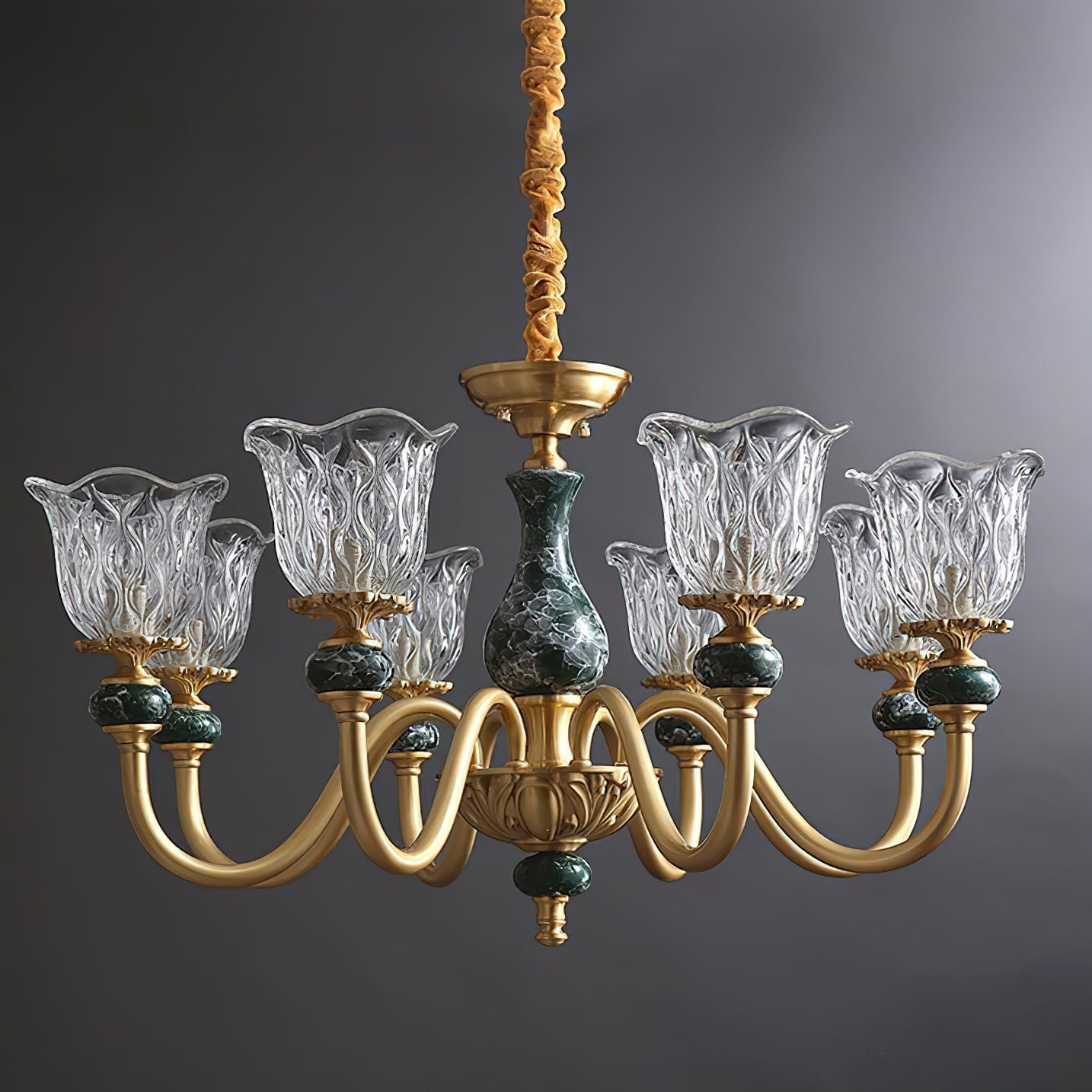 Dieppe Luxury Glass Chandelier