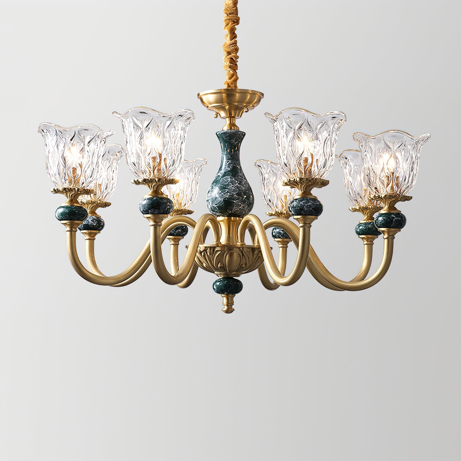 Dieppe Luxury Glass Chandelier