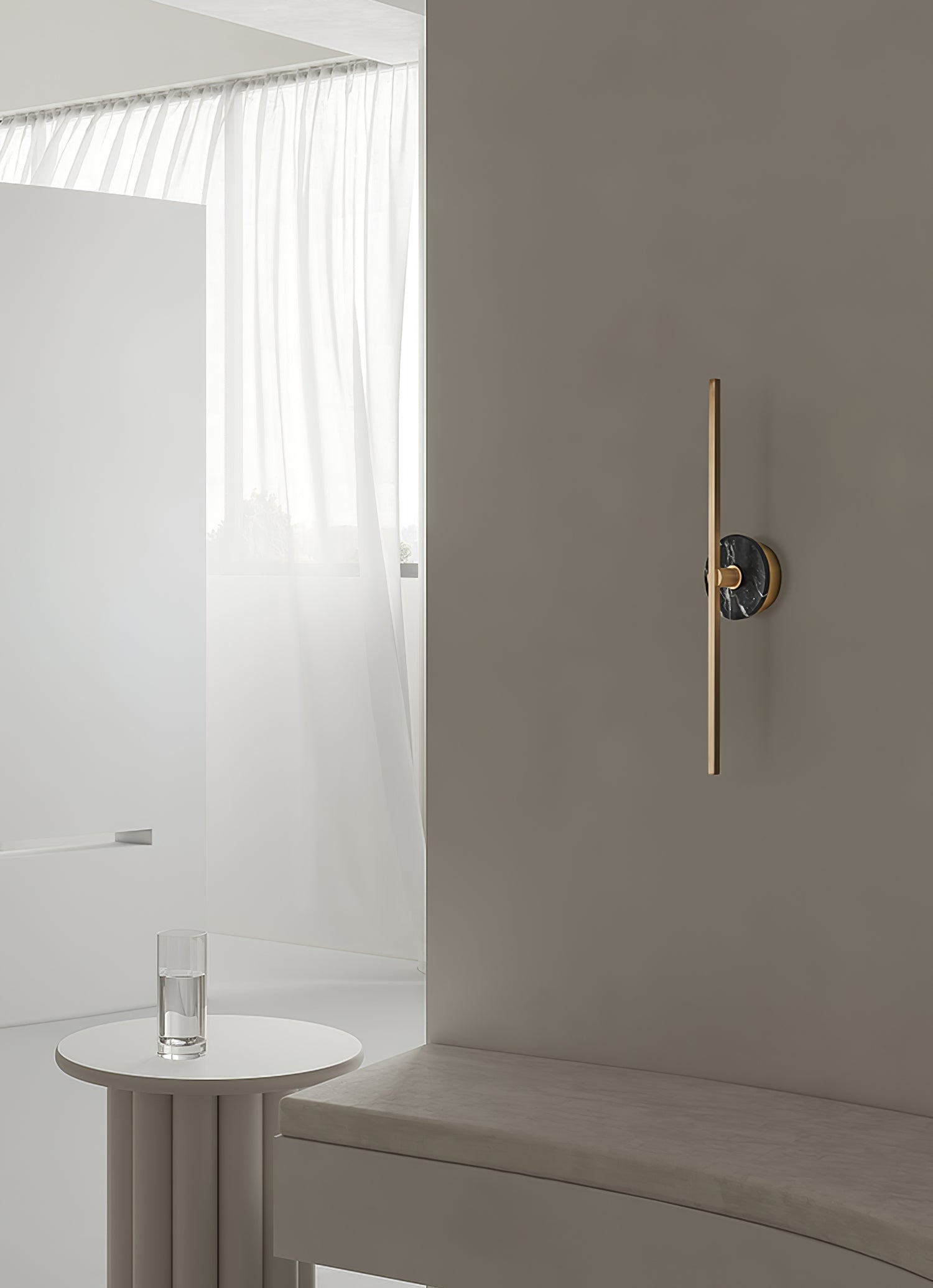 Elmarir Linear Alabaster Wall Light - Blowlighting