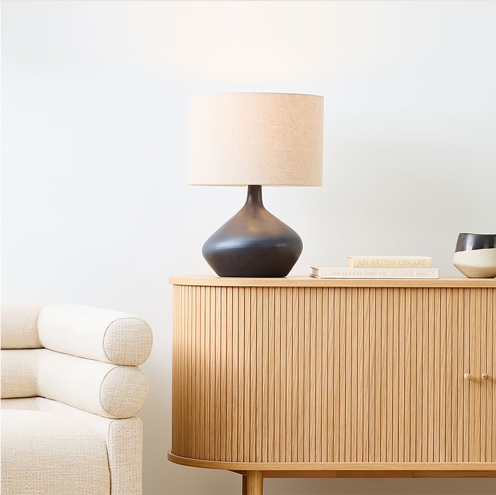 Lumea Artisan Ceramic Table Lamp - Blowlighting