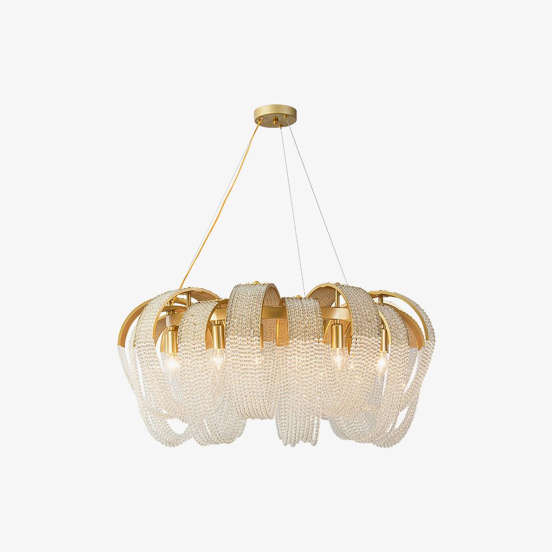 Mesh Crystal Chandelier - Blowlighting
