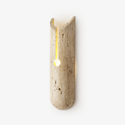 Elraeila Rustic Travertine Wall Light - Blowlighting