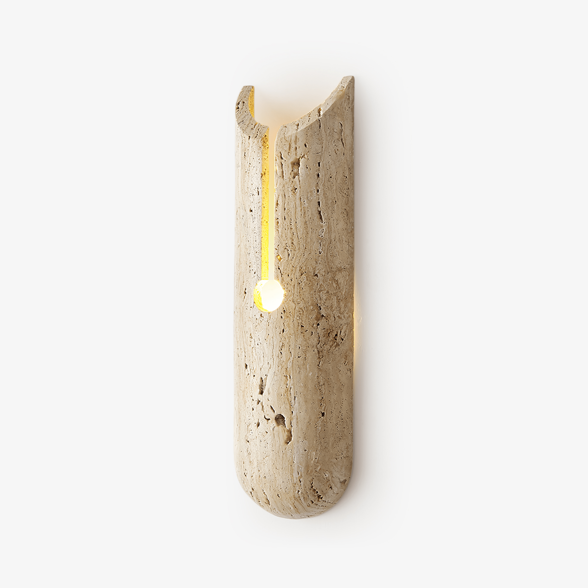 Elraeila Rustic Travertine Wall Light - Blowlighting