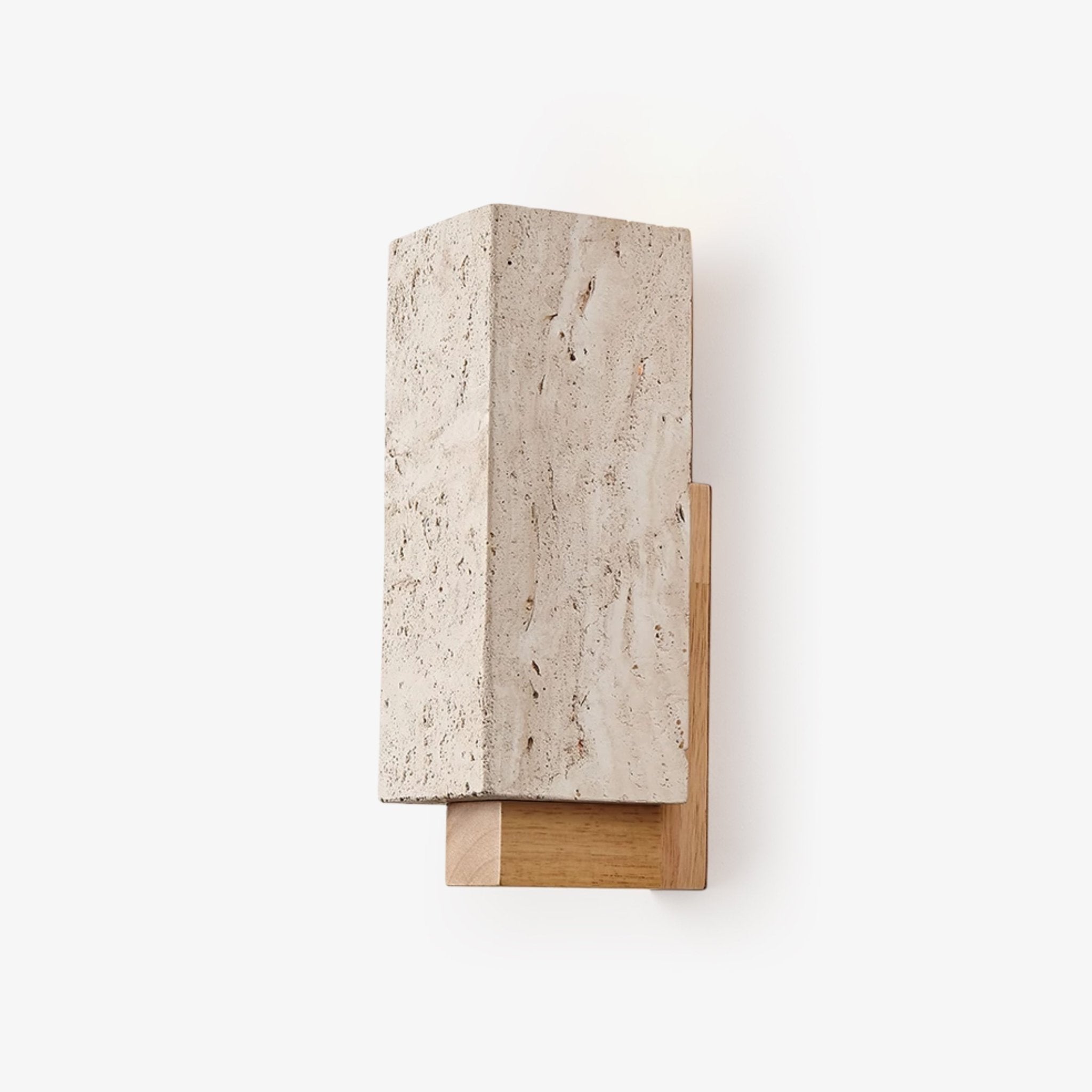 Elsoran Travertine Block Wall Light - Blowlighting