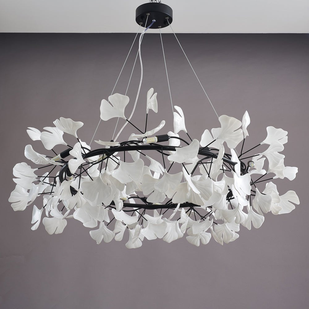 Gingko Chandelier O - Blowlighting