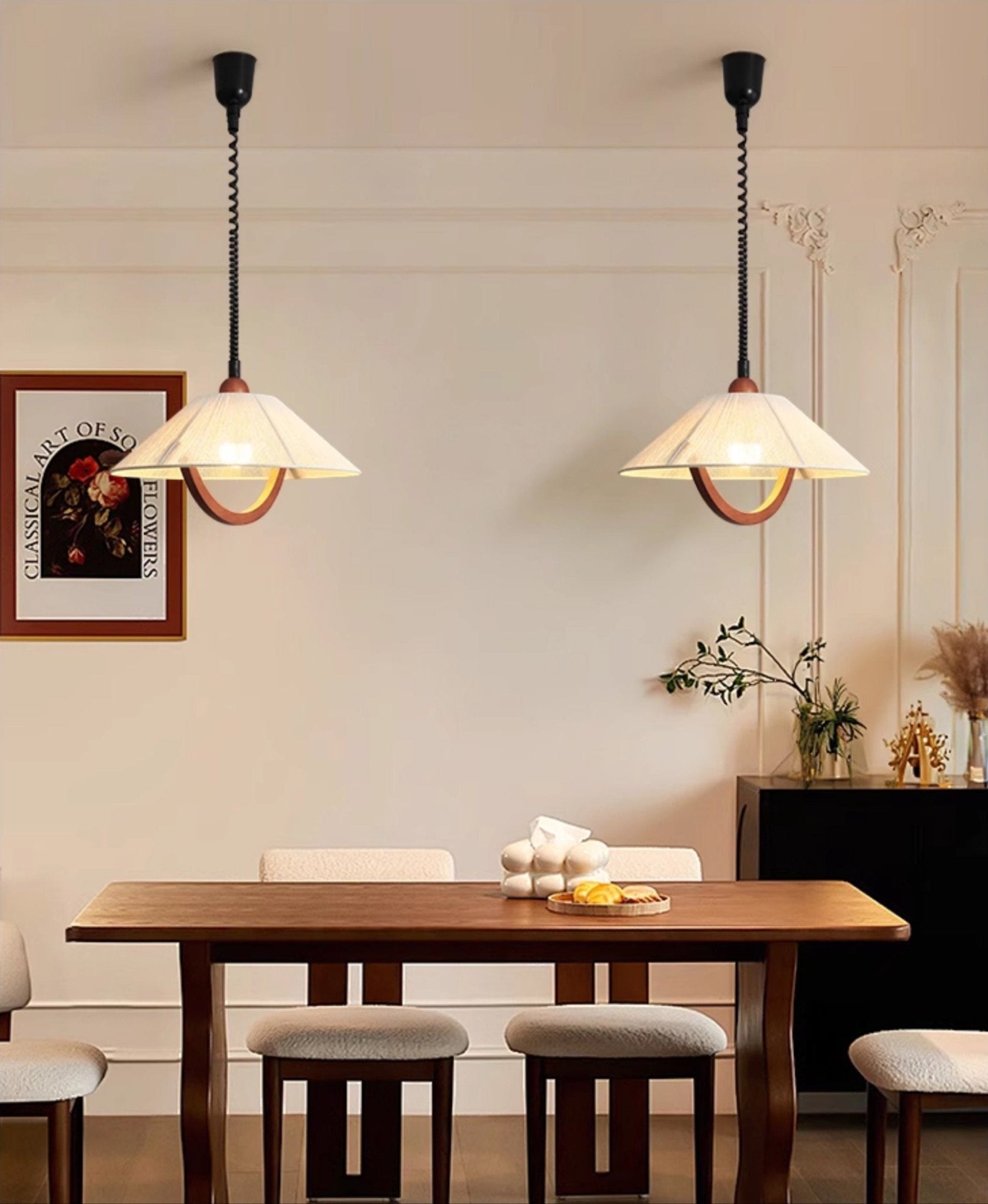 Eleanor Minimalist Metal Pendant Light - Blowlighting