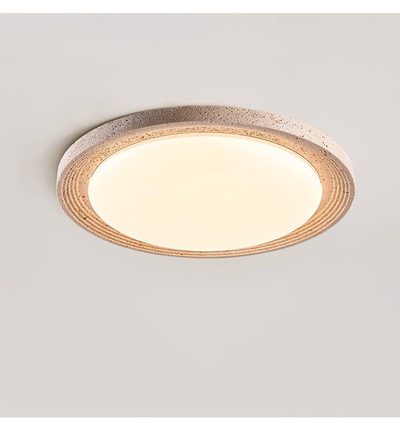 Orinir Minimalist Travertine Ceiling Light - Blowlighting