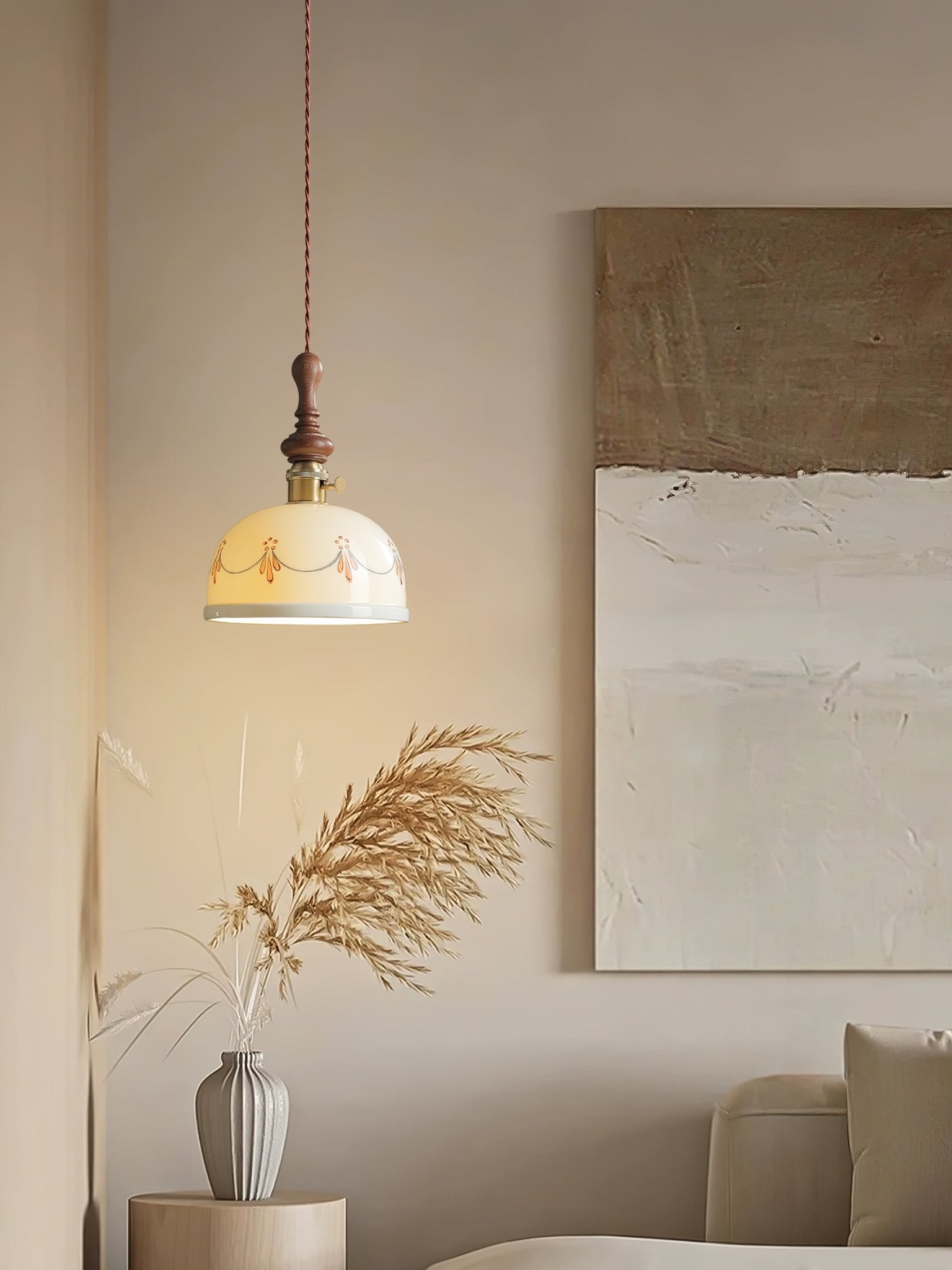 Roselind Ceramic Pendant Light - Blowlighting