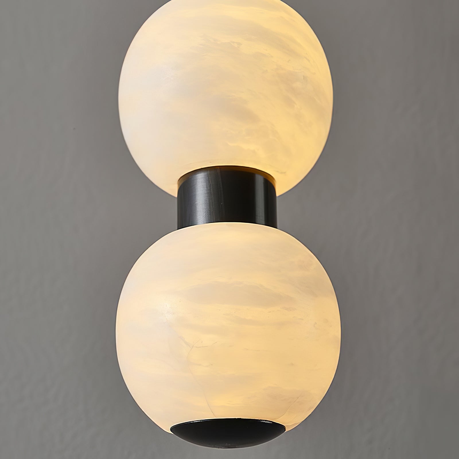 Lyra Modern Alabaster Pendant Light - Blowlighting